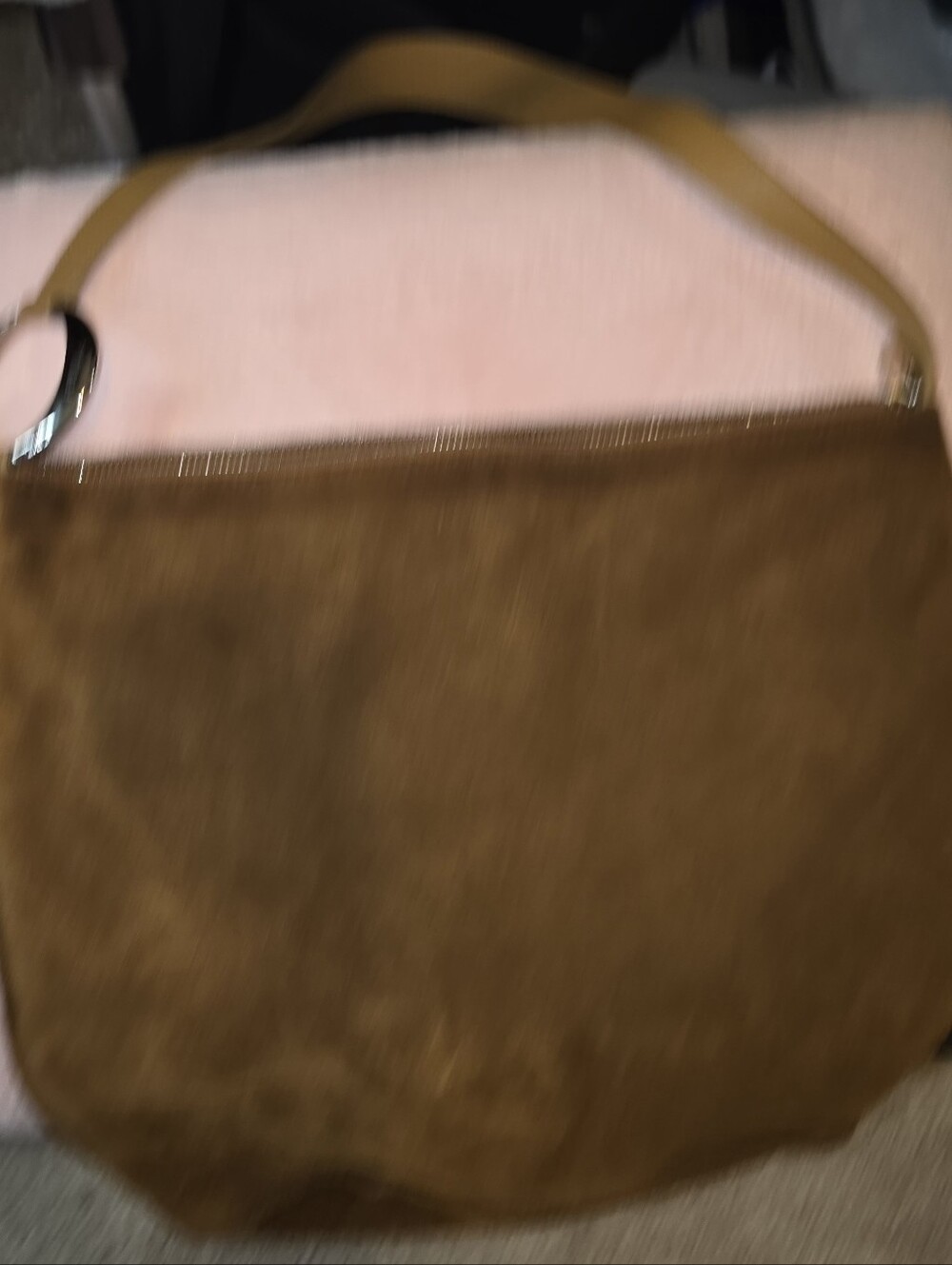 Furla suede shoulder bag